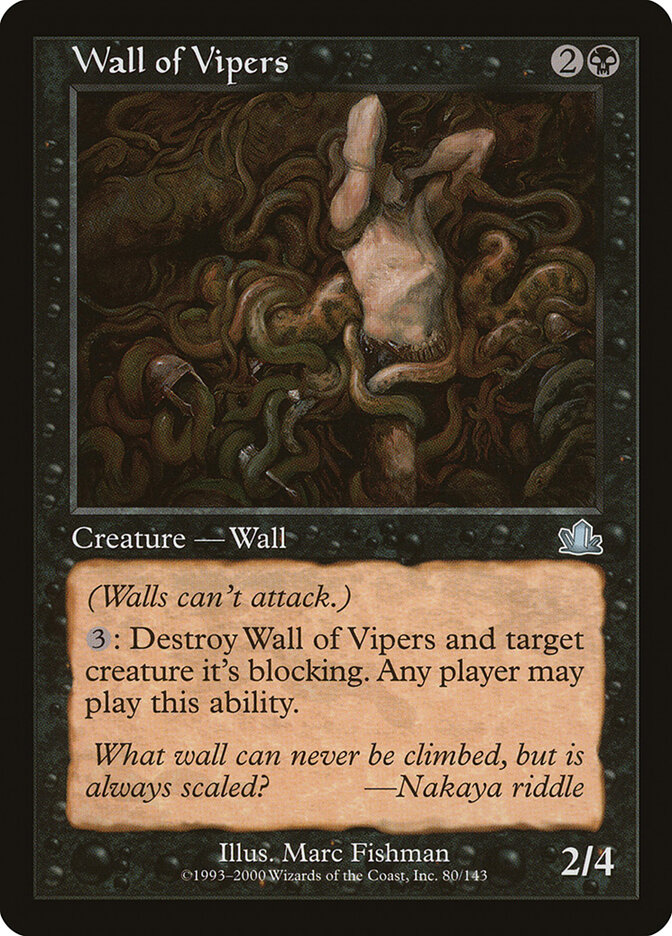 Wall of Vipers — Prophecy (PCY) #80