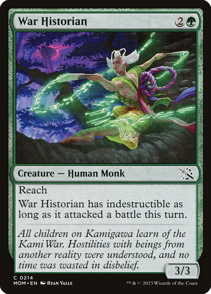 War Historian — March of the Machine (MOM) #214