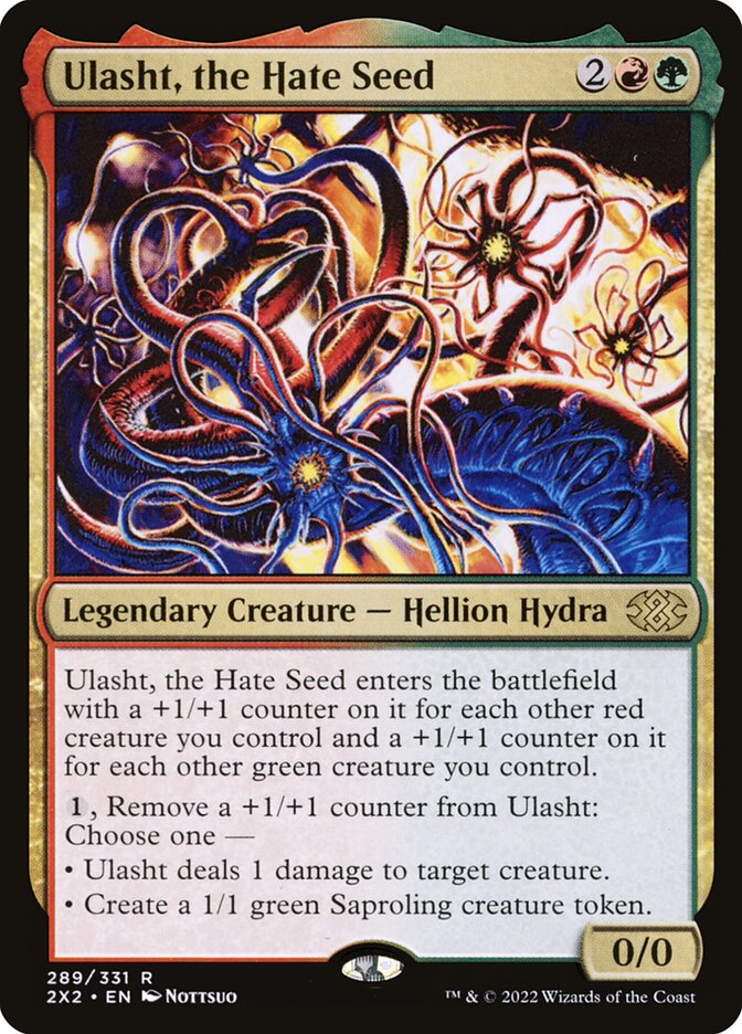 Ulasht, the Hate Seed — Double Masters 2022 (2X2) #289