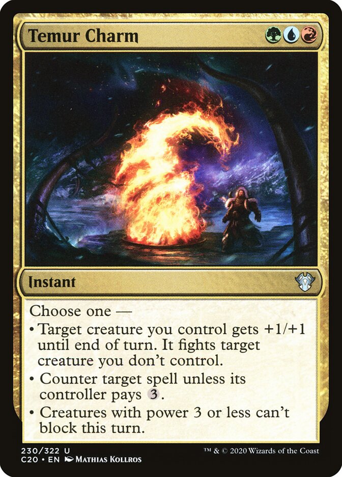 Temur Charm — Commander 2020 (C20) #230