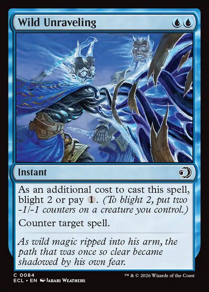 Wild Unraveling — Lorwyn Eclipsed (ECL) #84