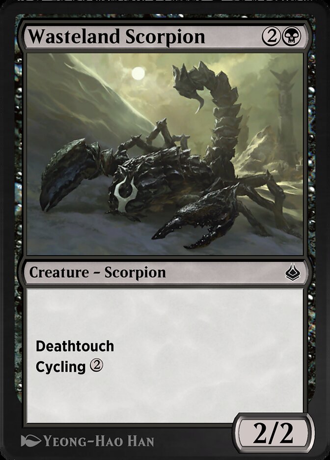 Wasteland Scorpion — Amonkhet Remastered (AKR) #135