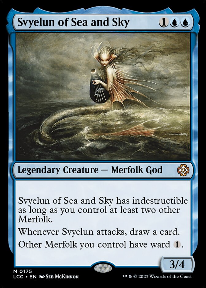 Svyelun of Sea and Sky — The Lost Caverns of Ixalan Commander (LCC) #175