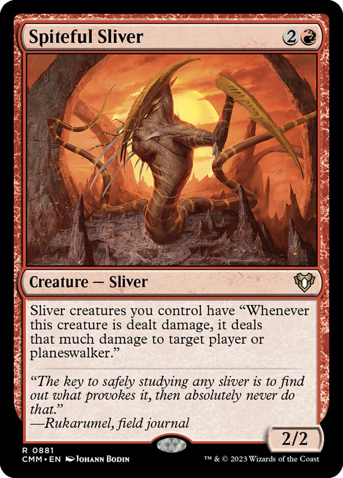 Spiteful Sliver — Commander Masters (CMM) #881