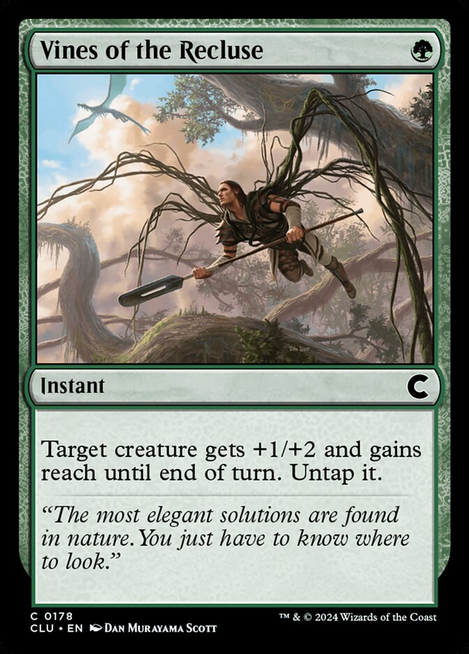 Vines of the Recluse — Ravnica: Clue Edition (CLU) #178