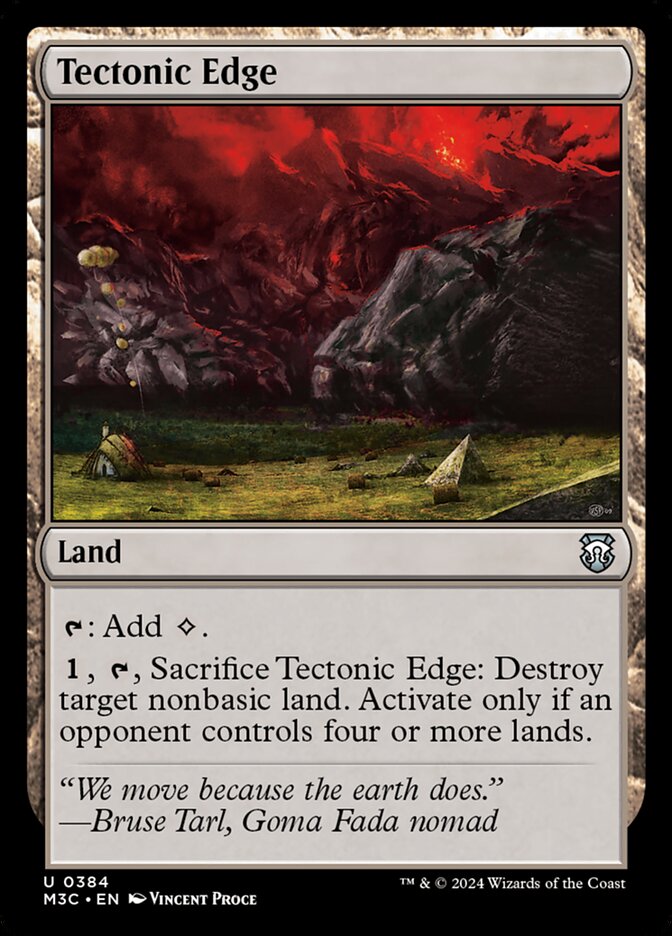 Tectonic Edge — Modern Horizons 3 Commander (M3C) #384