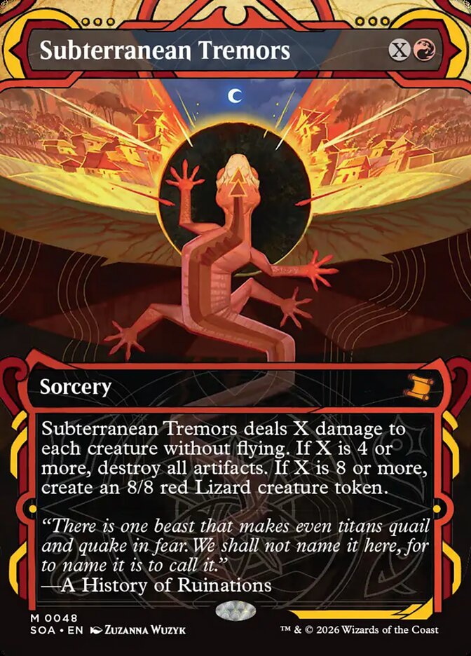 Subterranean Tremors — Secrets of Strixhaven Mystical Archive (SOA) #48