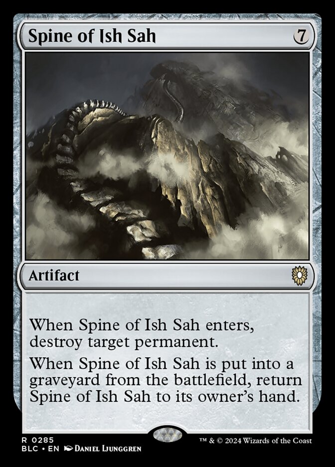 Spine of Ish Sah — Bloomburrow Commander (BLC) #285