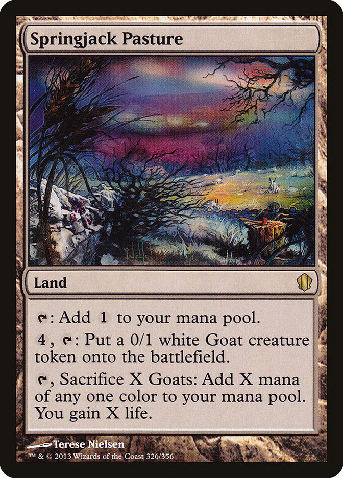 Springjack Pasture — Commander 2013 (C13) #326