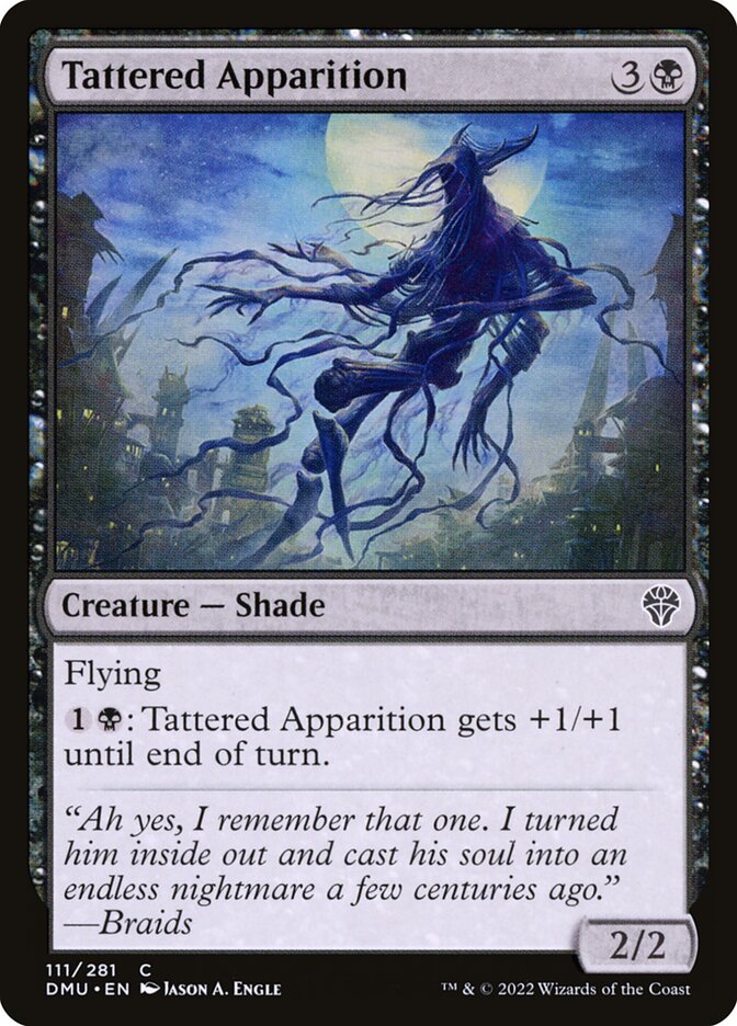 Tattered Apparition — Dominaria United (DMU) #111
