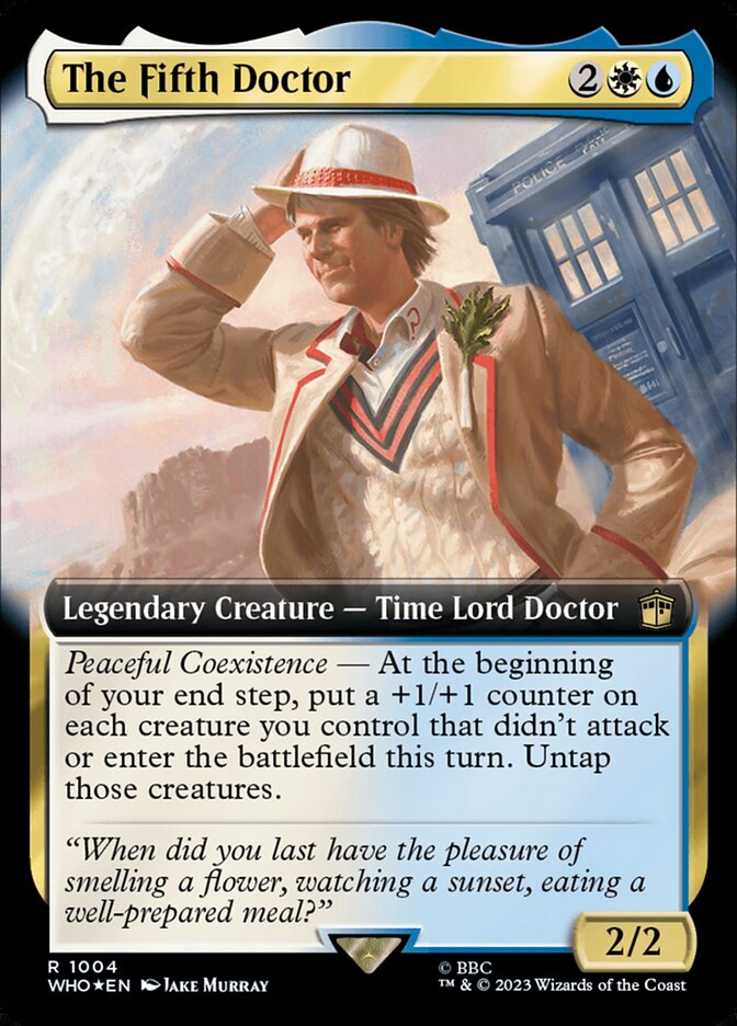 The Fifth Doctor — Doctor Who (WHO) #1004