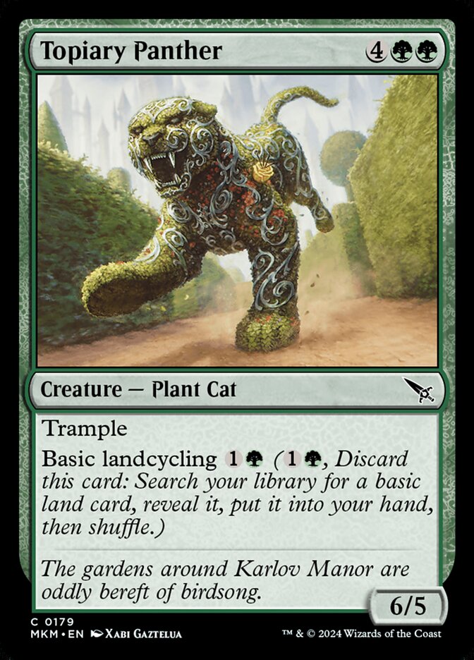 Topiary Panther — Murders at Karlov Manor (MKM) #179