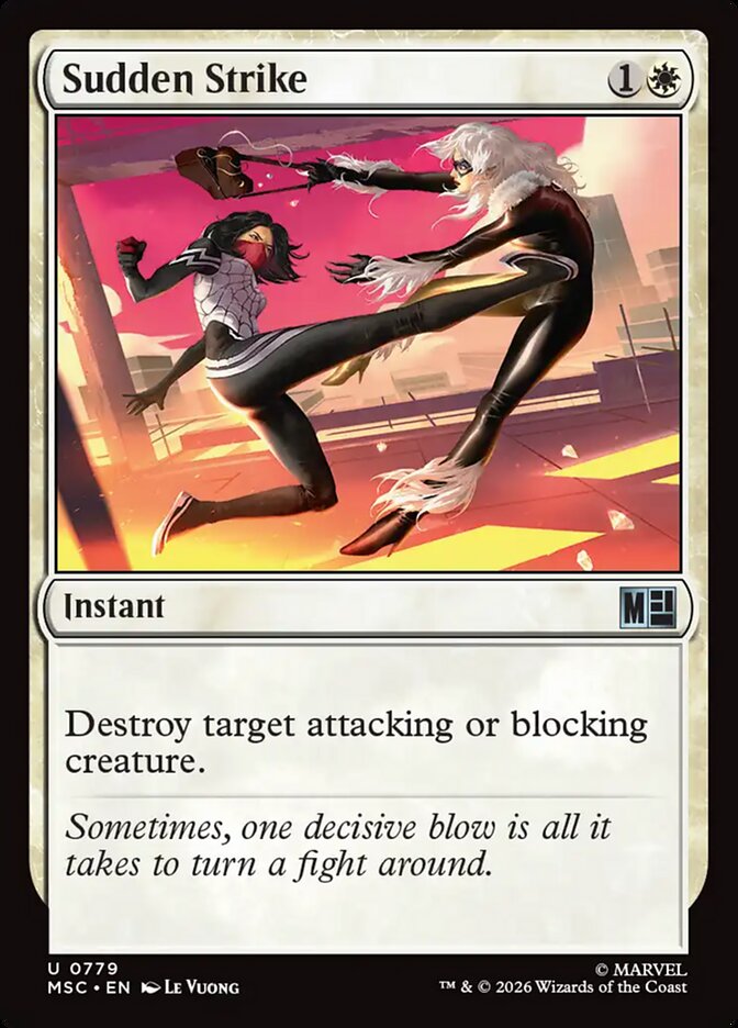 Sudden Strike — Marvel Super Heroes Commander (MSC) #779
