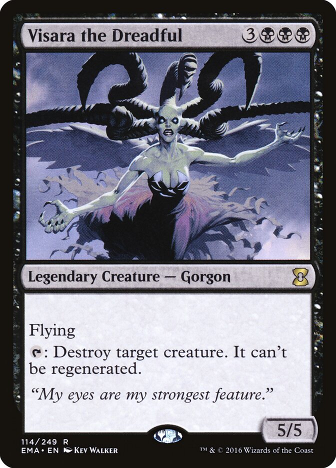 Visara the Dreadful — Eternal Masters (EMA) #114