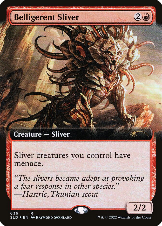 Belligerent Sliver — Secret Lair Drop (SLD) #636
