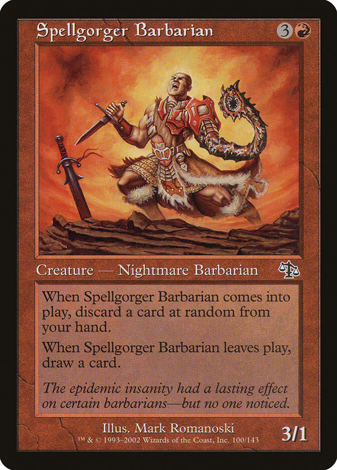 Spellgorger Barbarian — Judgment (JUD) #100