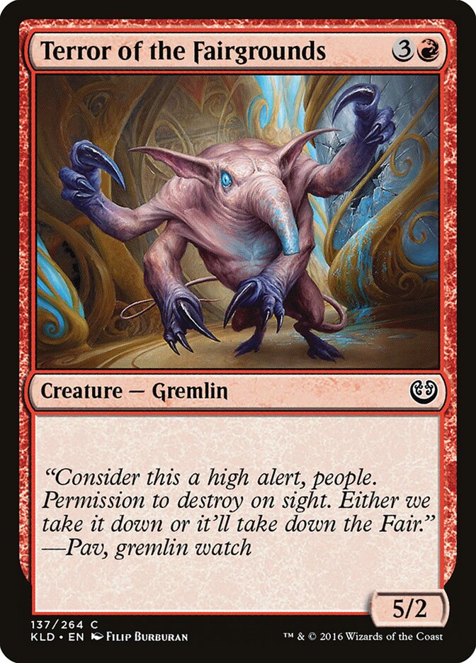 Terror of the Fairgrounds — Kaladesh (KLD) #137