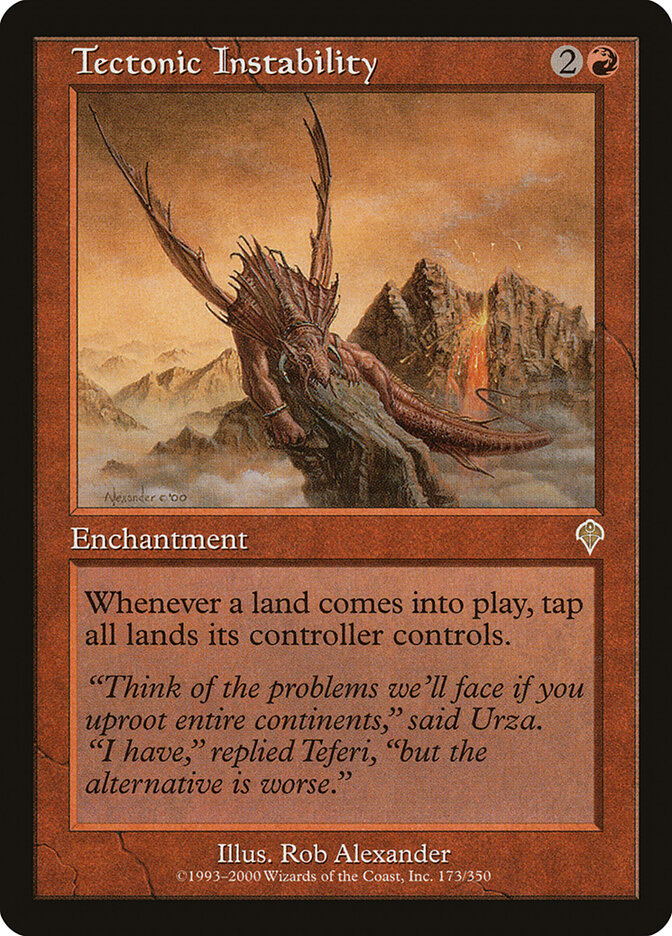 Tectonic Instability — Invasion (INV) #173