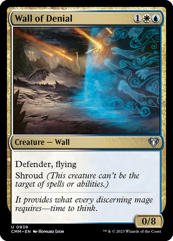 Wall of Denial — Commander Masters (CMM) #939