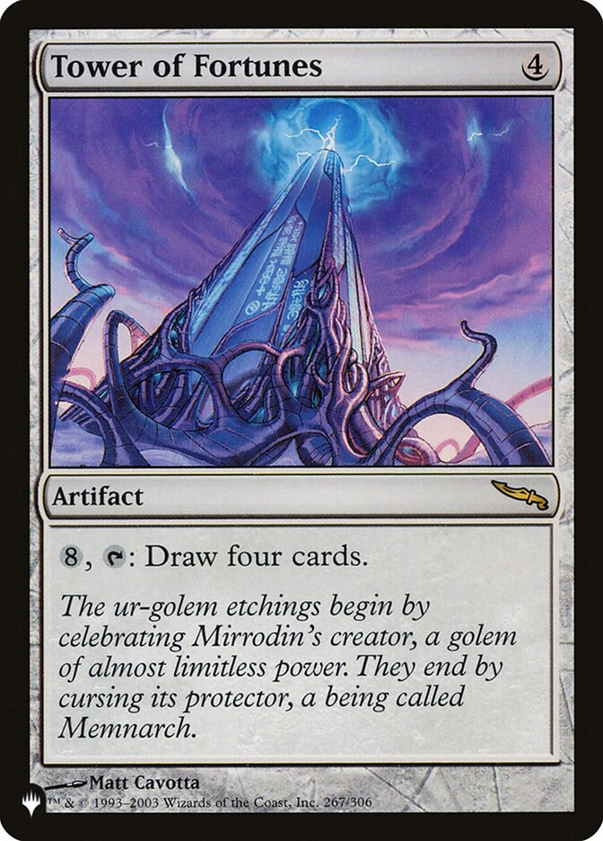 Tower of Fortunes — The List (PLST) #MRD-267