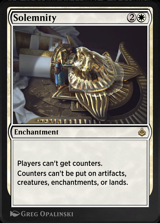 Solemnity — Amonkhet Remastered (AKR) #35