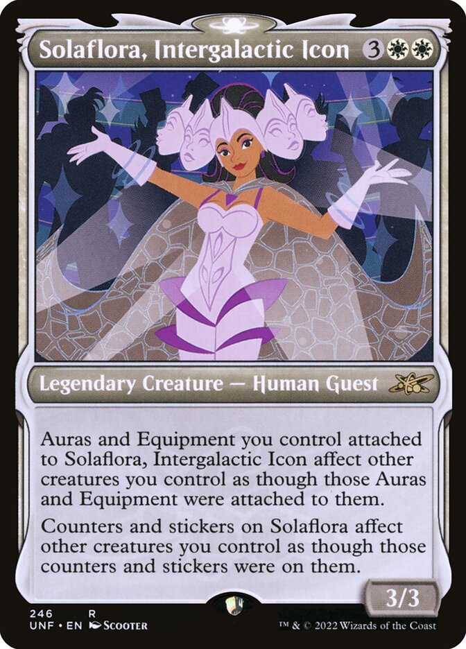 Solaflora, Intergalactic Icon — Unfinity (UNF) #246
