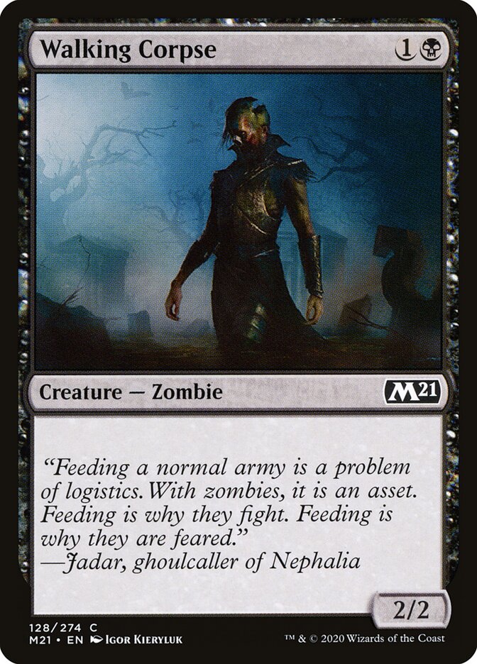 Walking Corpse — Core Set 2021 (M21) #128