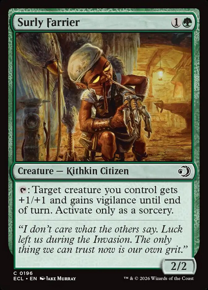 Surly Farrier — Lorwyn Eclipsed (ECL) #196