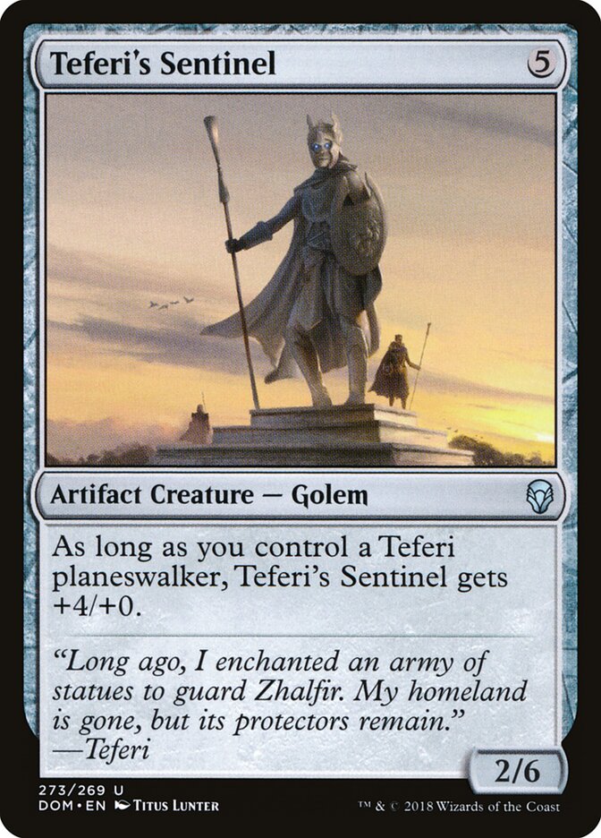 Teferi's Sentinel — Dominaria (DOM) #273
