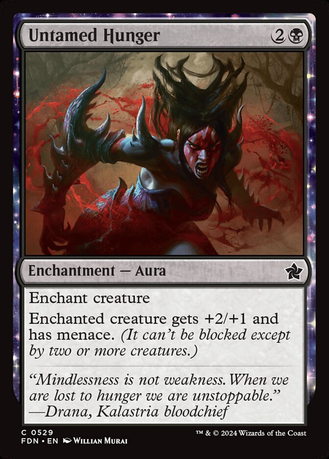 Untamed Hunger — Foundations (FDN) #529