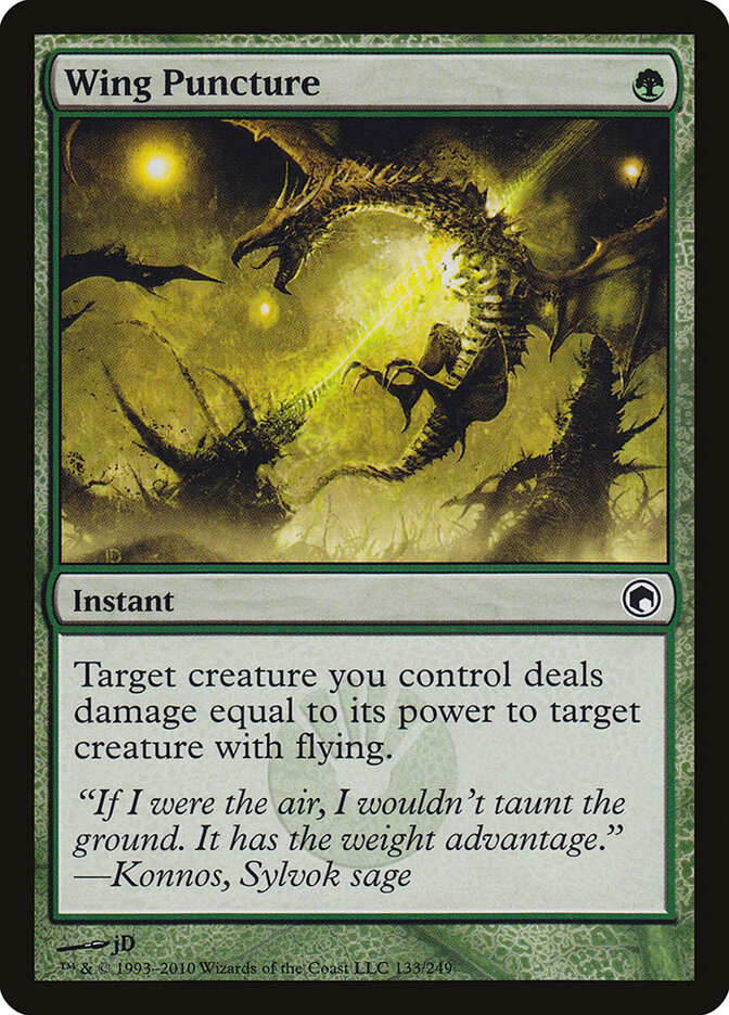 Wing Puncture — Scars of Mirrodin (SOM) #133