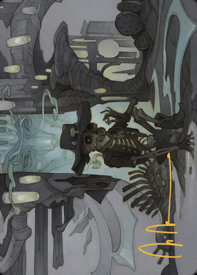 Tinybones Joins Up // Tinybones Joins Up — Outlaws of Thunder Junction Art Series (AOTJ) #9