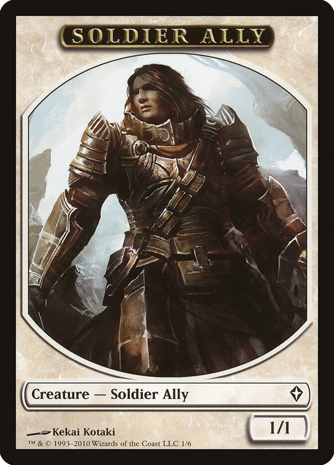 Soldier Ally — Worldwake Tokens (TWWK) #1