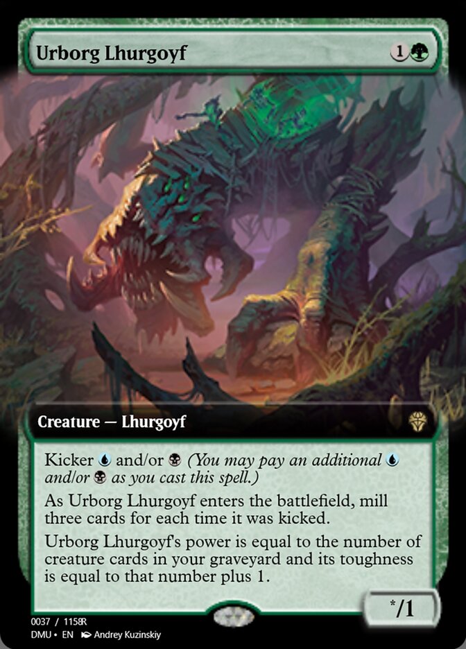 Urborg Lhurgoyf — Magic Online Promos (PRM) #103454
