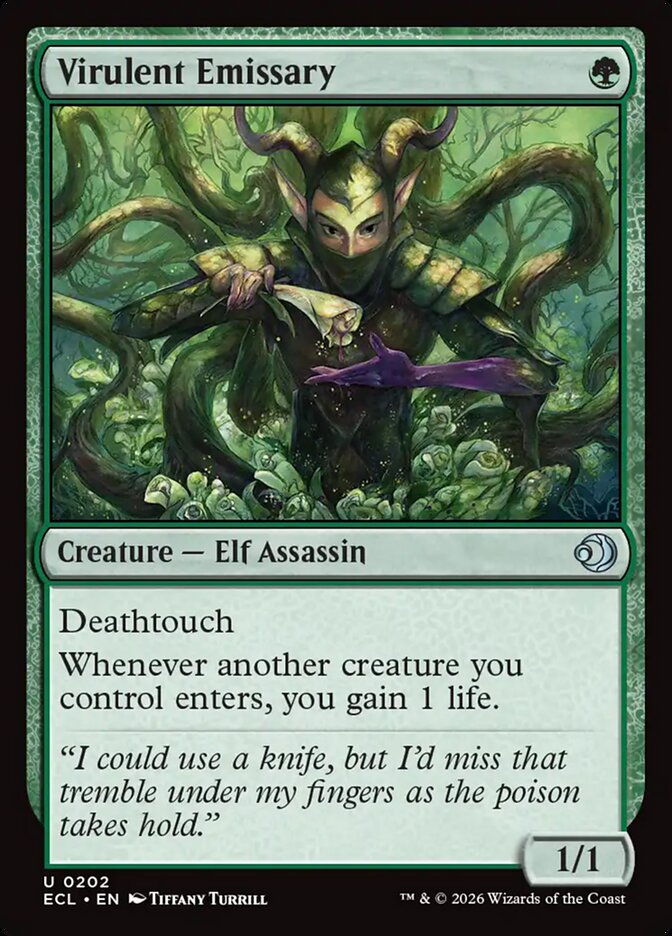 Virulent Emissary — Lorwyn Eclipsed (ECL) #202