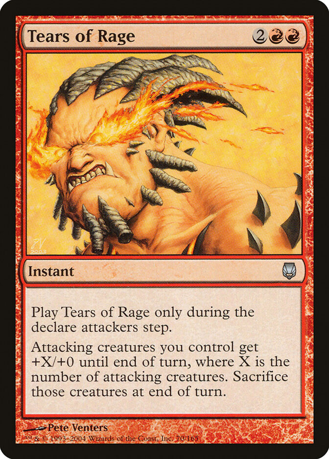 Tears of Rage — Darksteel (DST) #70