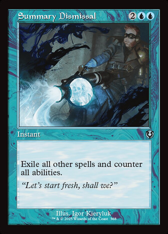 Summary Dismissal — Innistrad Remastered (INR) #368