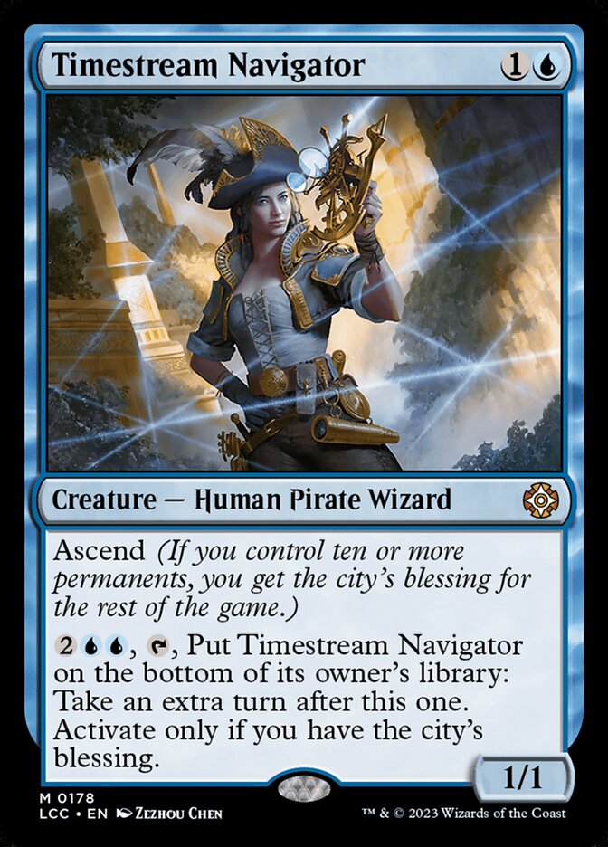 Timestream Navigator — The Lost Caverns of Ixalan Commander (LCC) #178