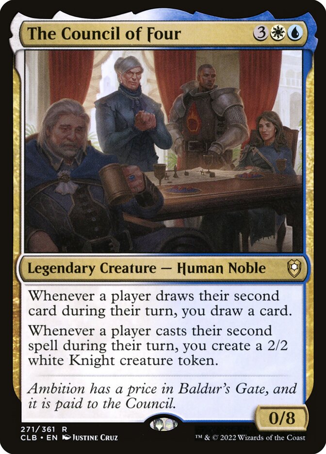 The Council of Four — Commander Legends: Battle for Baldur's Gate (CLB) #271