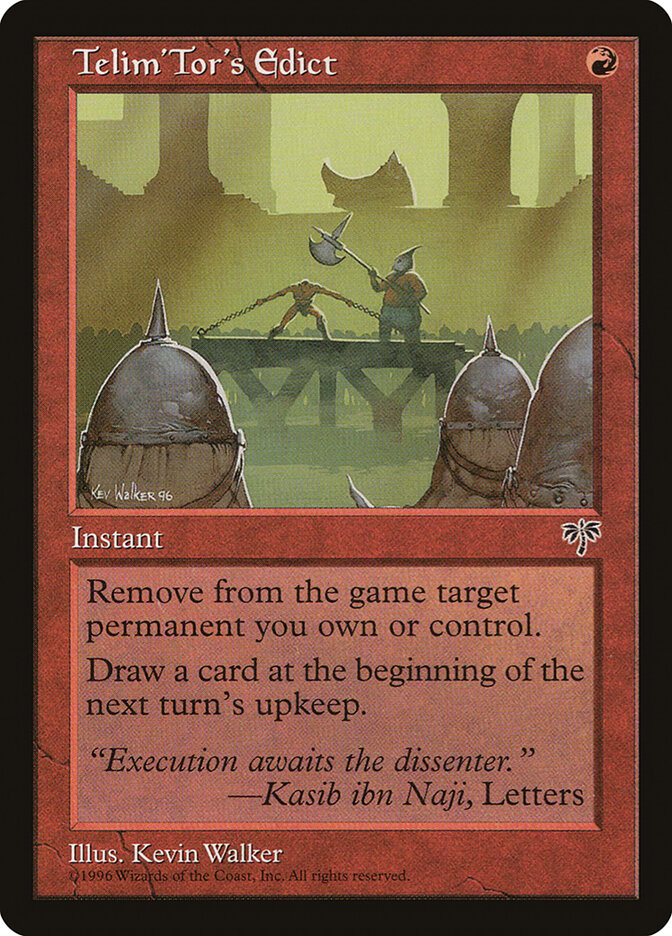 Telim'Tor's Edict — Mirage (MIR) #198