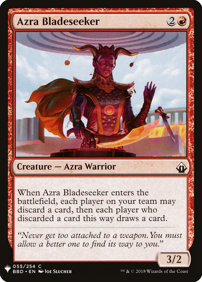 Azra Bladeseeker — The List (PLST) #BBD-55