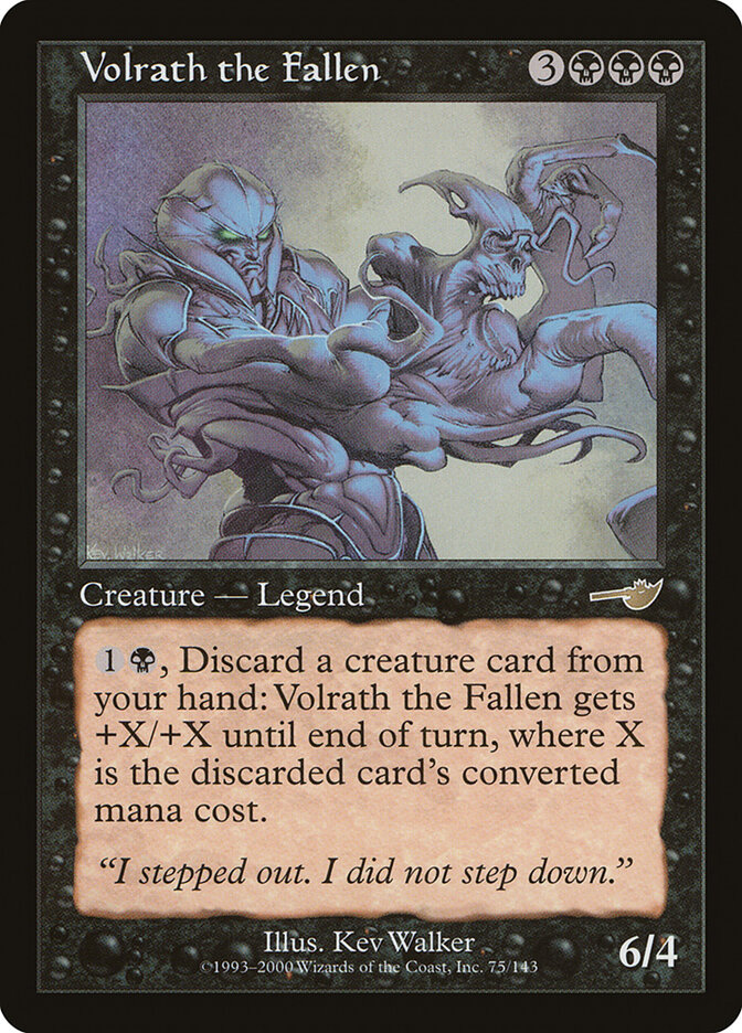 Volrath the Fallen — Nemesis (NEM) #75