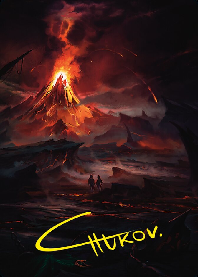 Valley of Gorgoroth // Valley of Gorgoroth — Tales of Middle-earth Art Series (ALTR) #80
