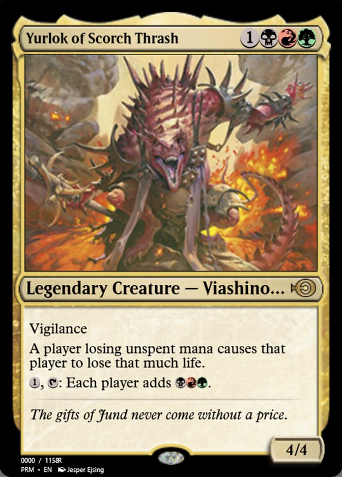 Yurlok of Scorch Thrash — Magic Online Promos (PRM) #86352