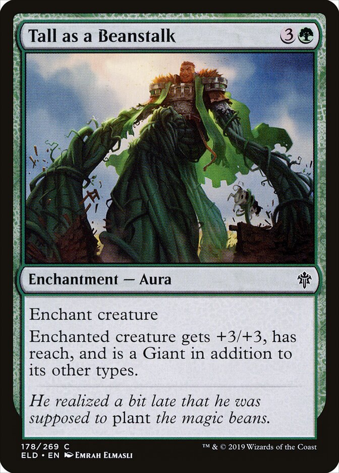 Tall as a Beanstalk — Throne of Eldraine (ELD) #178