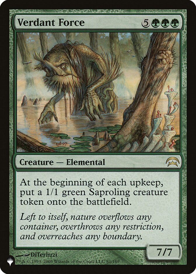 Verdant Force — The List (PLST) #HOP-81