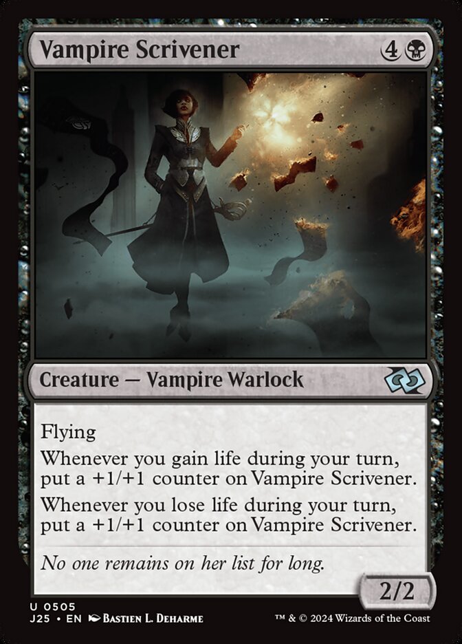 Vampire Scrivener — Foundations Jumpstart (J25) #505