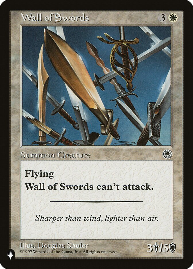 Wall of Swords — The List (PLST) #POR-37