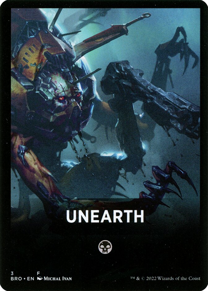 Unearth (Theme) — The Brothers' War Jumpstart Front Cards (FBRO) #3