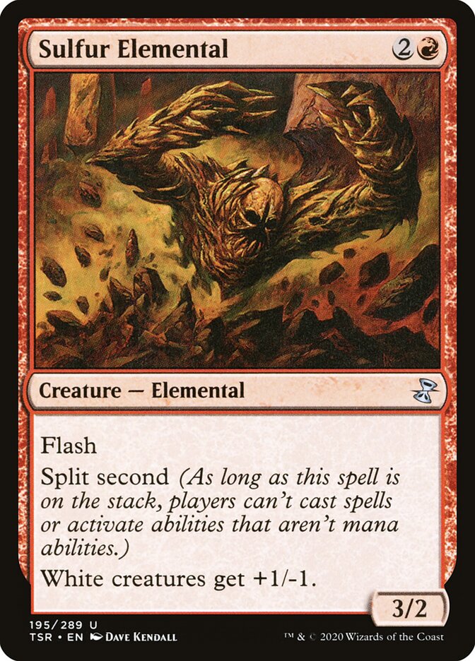 Sulfur Elemental — Time Spiral Remastered (TSR) #195